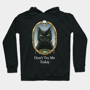 Don't Try Me Today - Black Cats Hoodie